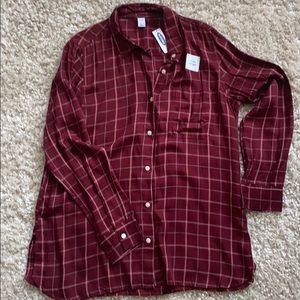 Old Navy Plaid Tunic